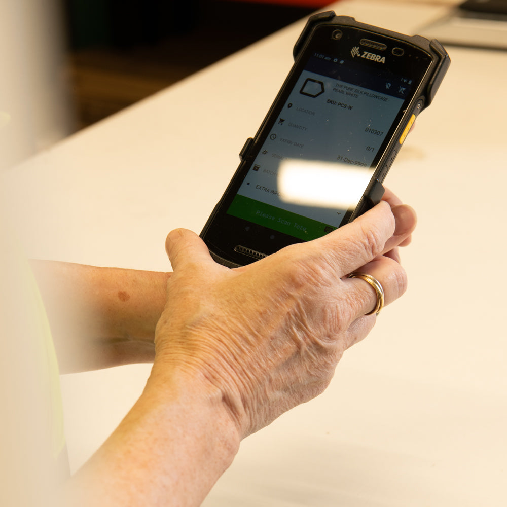 Barcoding Machine and Automated order Picking